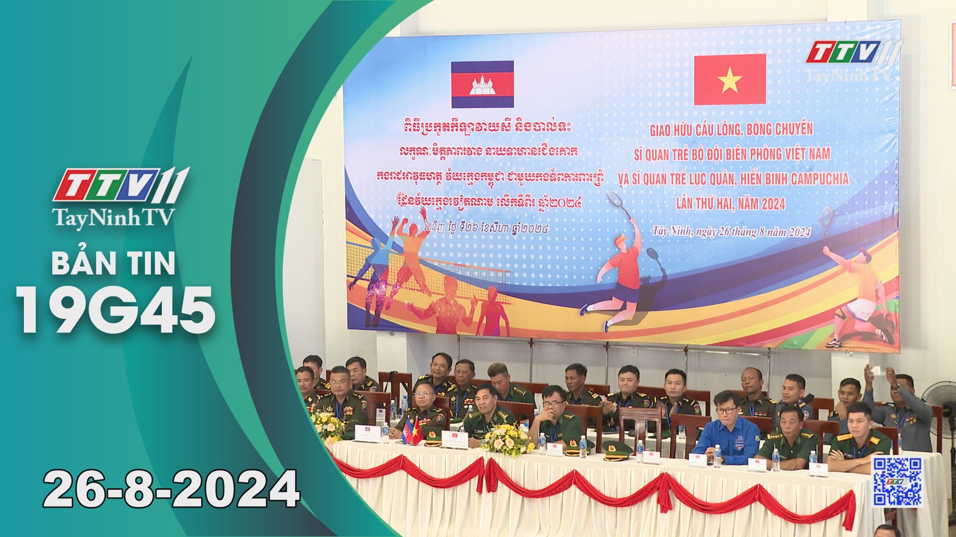 Bản tin 19G45 | 26-8-2024 | Tin tức hôm nay | TayNinhTV